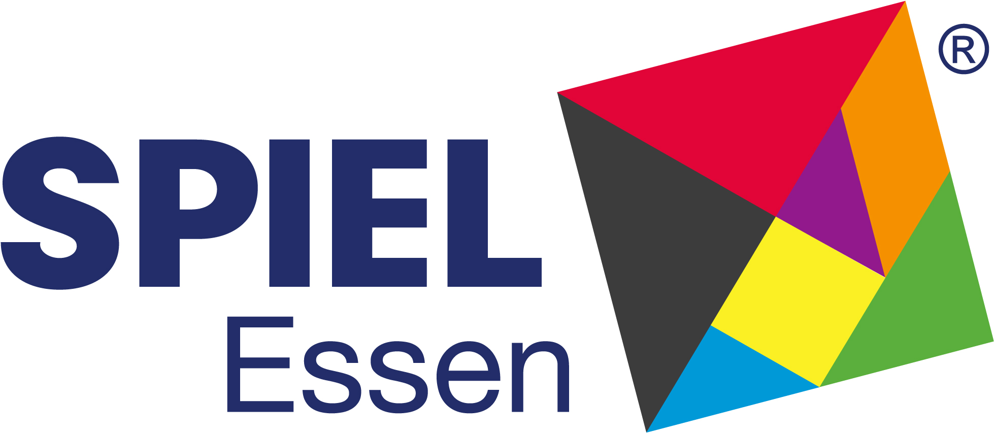 Logo SPIEL Essen Dunkelblau ONLINE sRGB