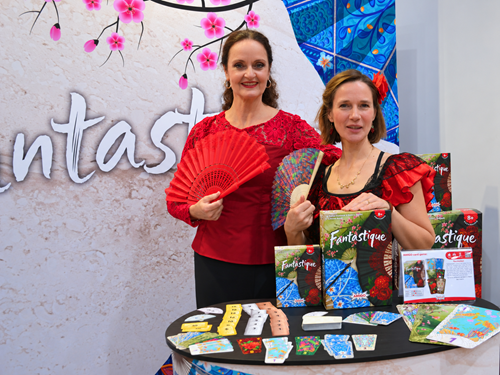 Der Stand von Amigo in der Neuheitenschau