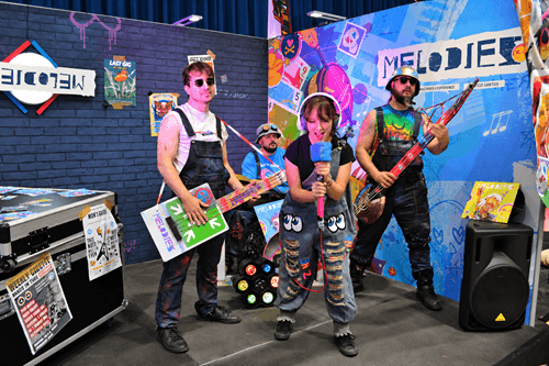 Melodies auf der Convention Bühne